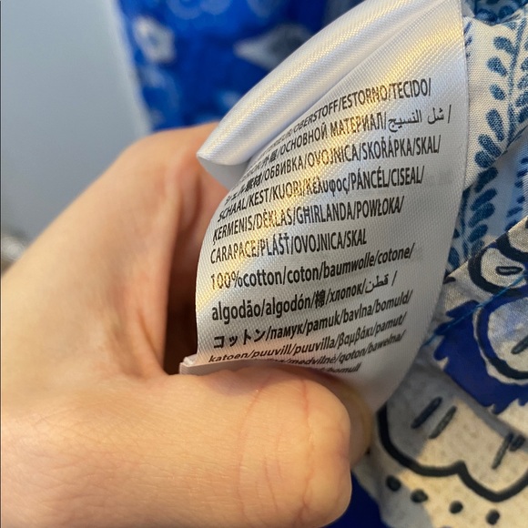 Farm Rio Full of Flowers Cotton Midi Dress - Picture 12 of 12